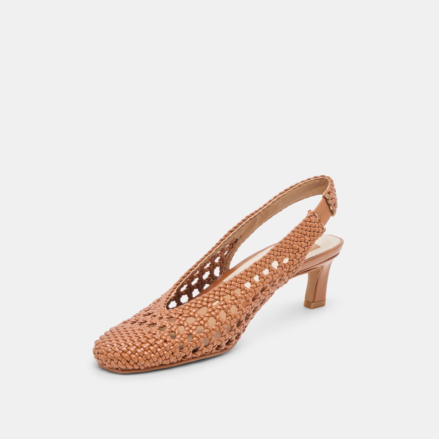 Fawne Saddle Woven Stella Heels - Dolce Vita