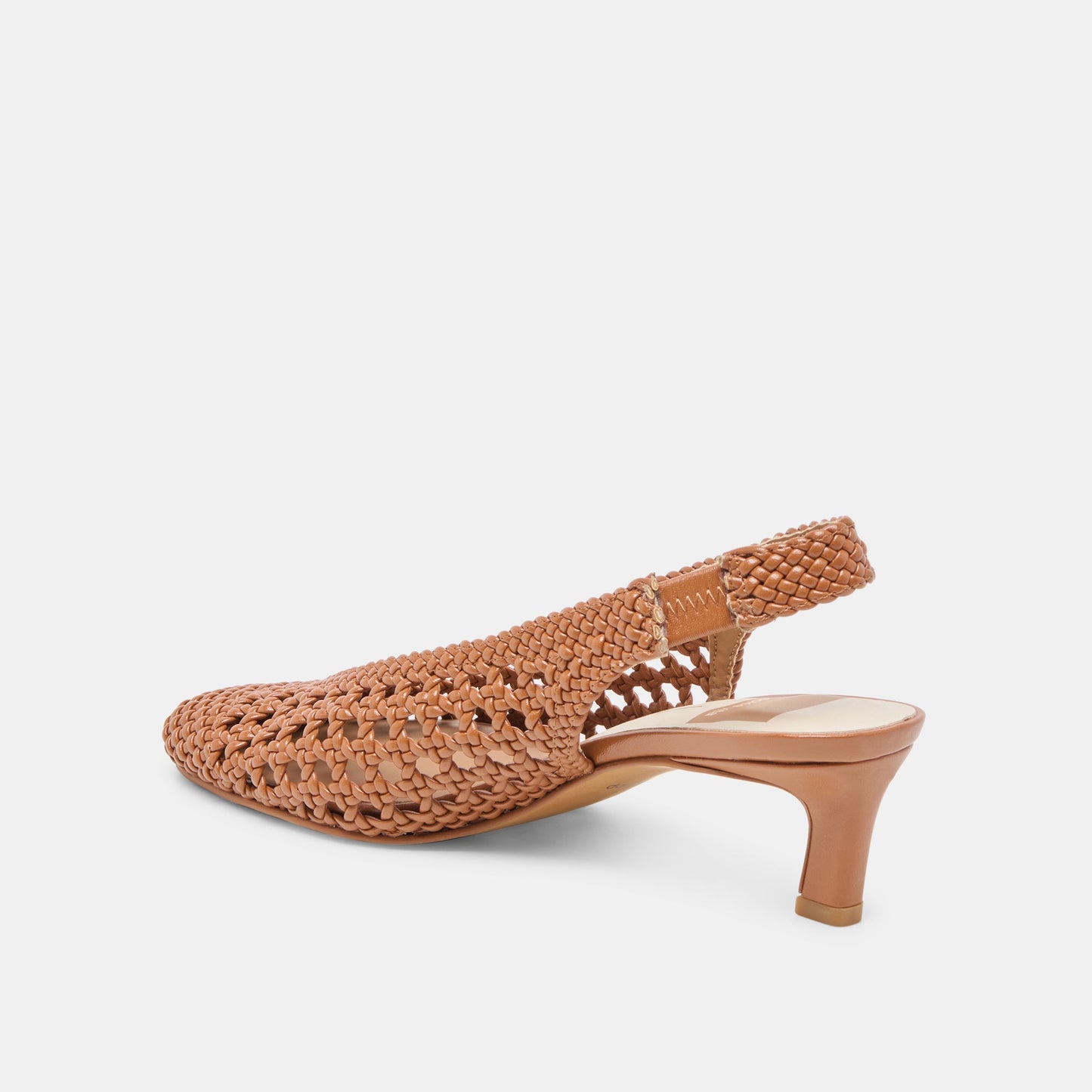 Fawne Saddle Woven Stella Heels - Dolce Vita