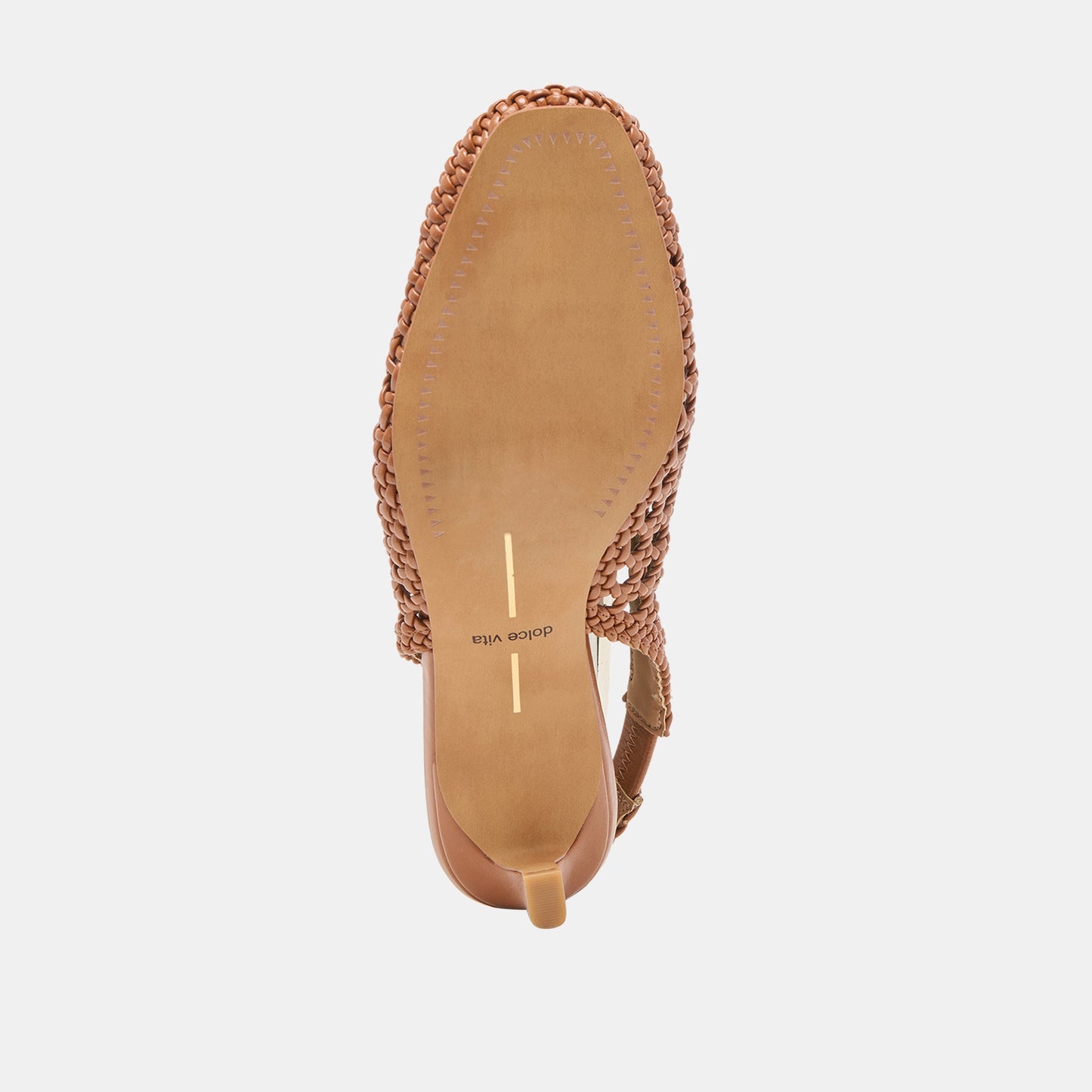 Fawne Saddle Woven Stella Heels - Dolce Vita