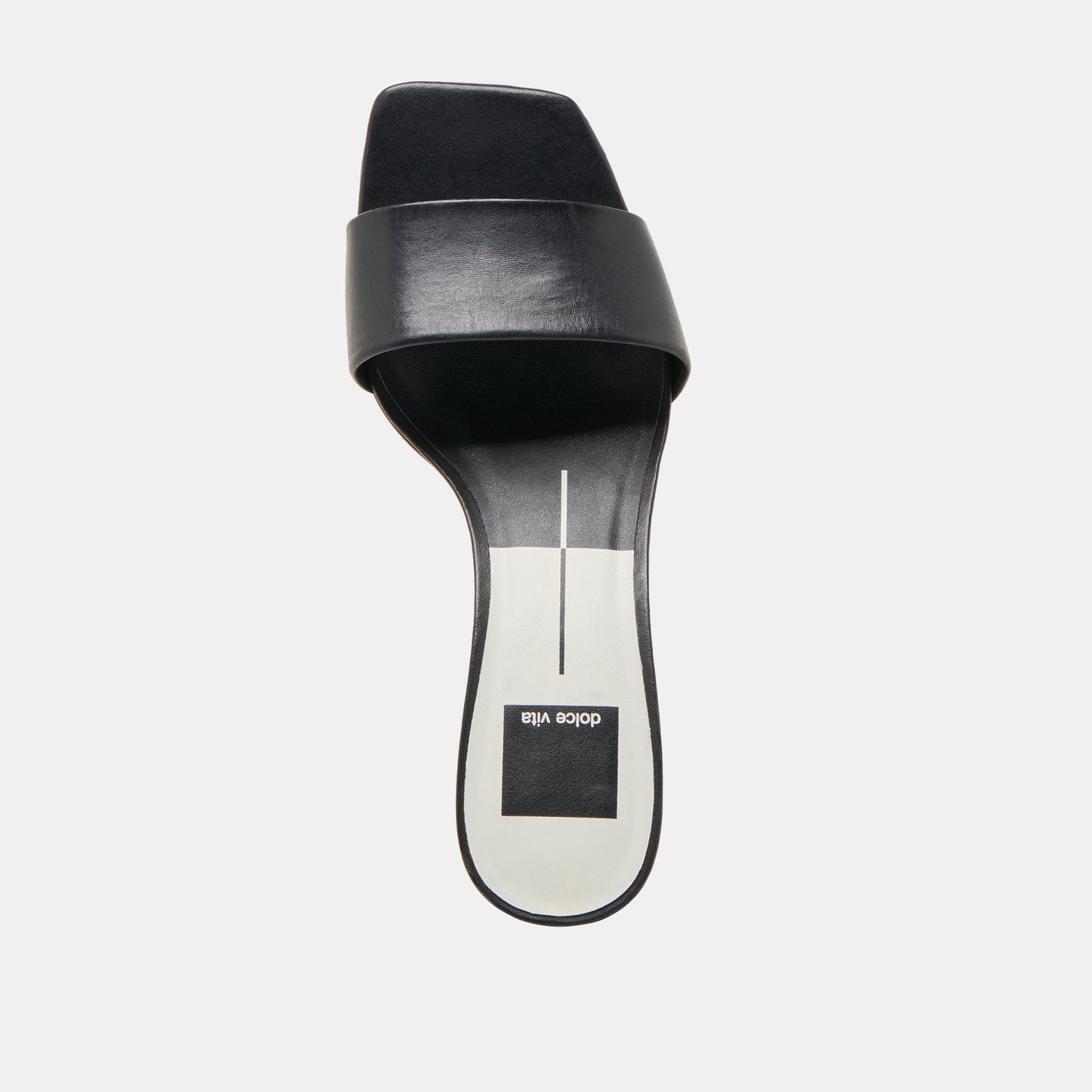 Rexa Black Leather Heels - Dolce Vita