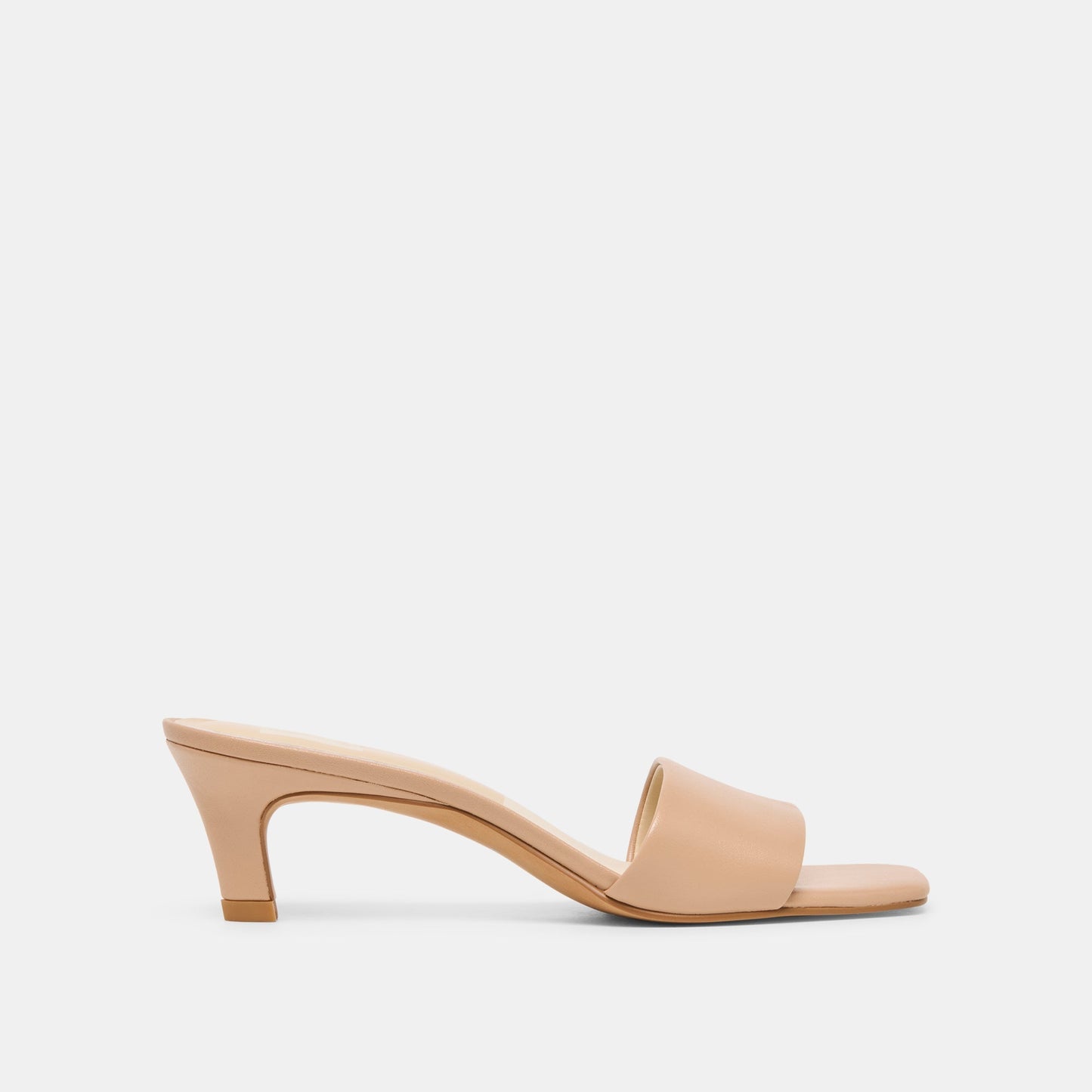 Rexa Light Tan Leather Heels - Dolce Vita