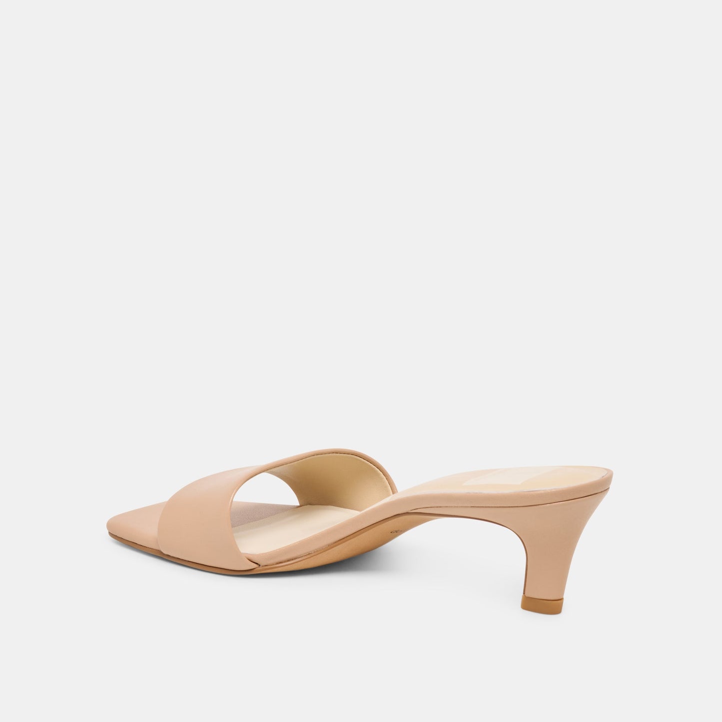 Rexa Light Tan Leather Heels - Dolce Vita