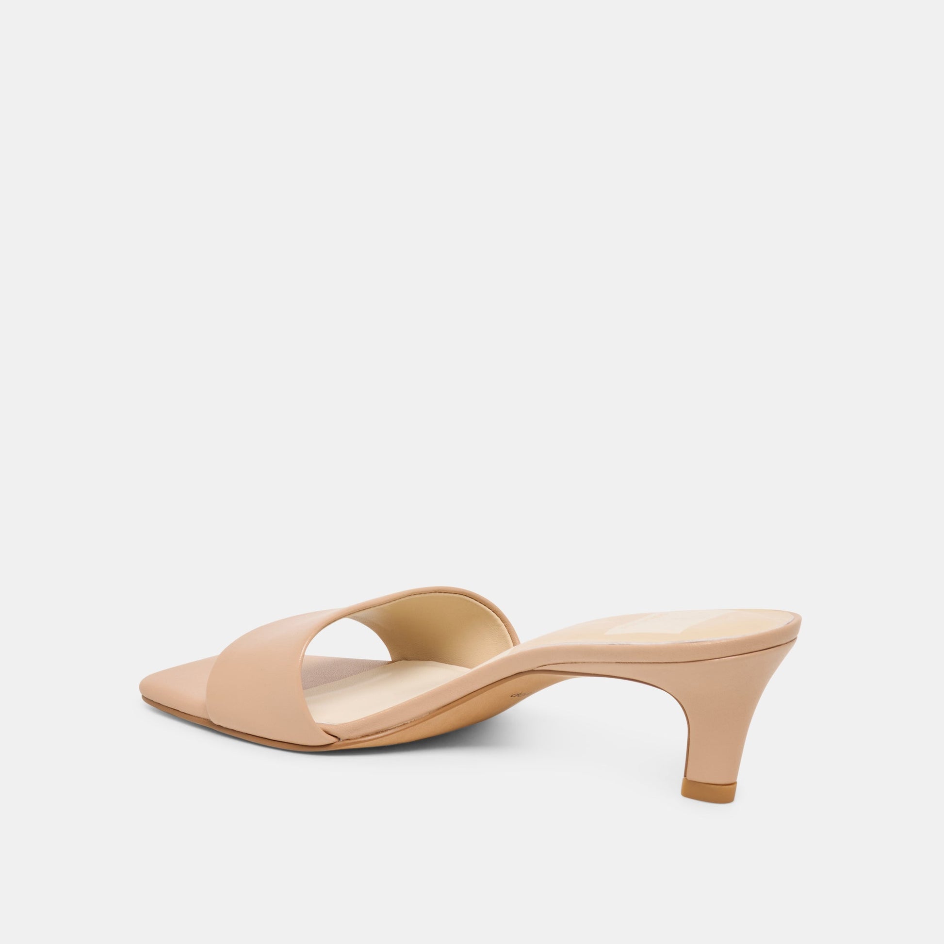 Rexa Light Tan Leather Heels - Dolce Vita