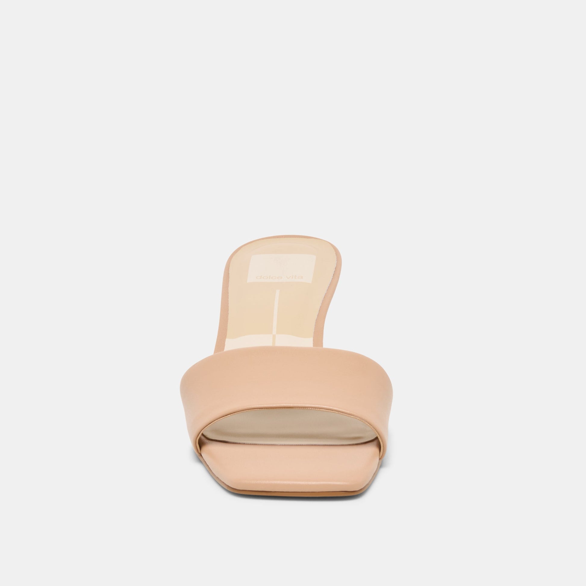 Rexa Light Tan Leather Heels - Dolce Vita