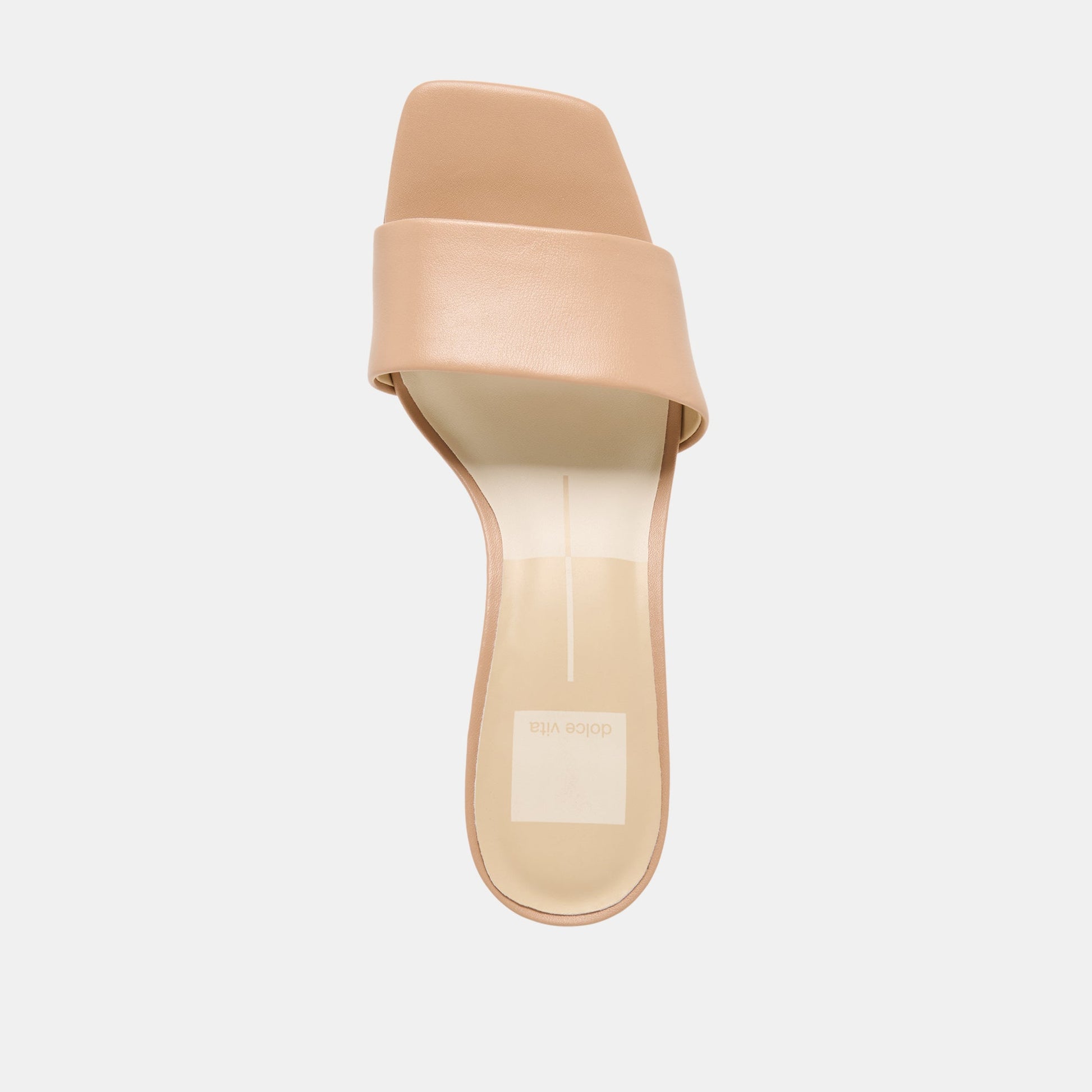 Rexa Light Tan Leather Heels - Dolce Vita