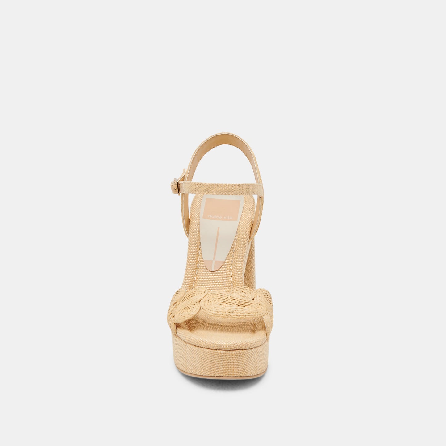 TINAYA HEELS LT NATURAL RAFFIA - Dolce Vita
