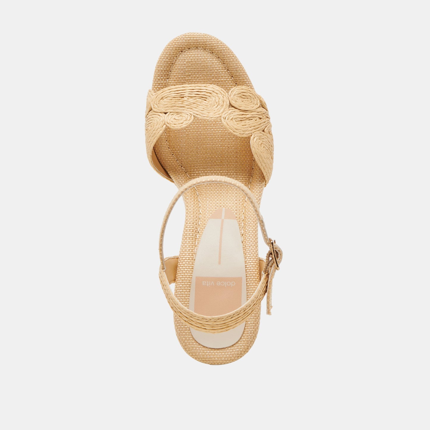TINAYA HEELS LT NATURAL RAFFIA - Dolce Vita