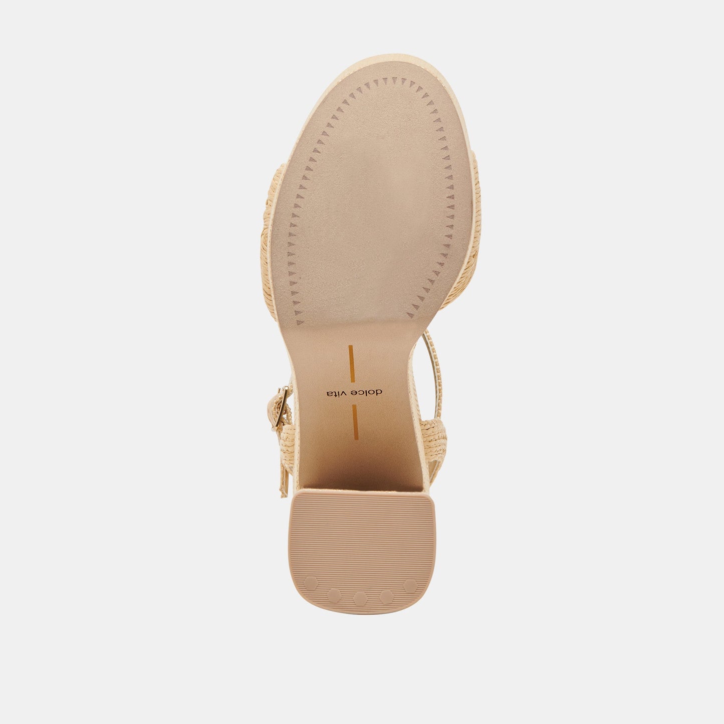 TINAYA HEELS LT NATURAL RAFFIA - Dolce Vita
