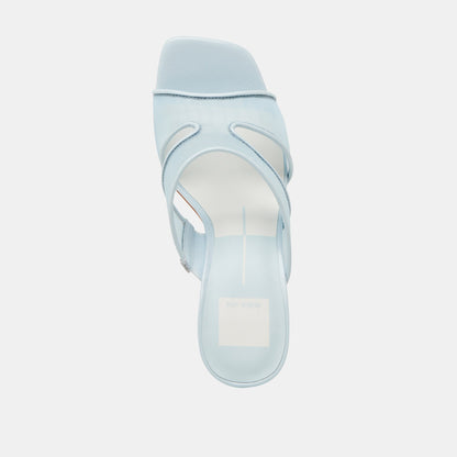 Gitel Ice Blue Mesh Heels - Dolce Vita