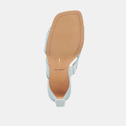 Gitel Ice Blue Mesh Heels - Dolce Vita