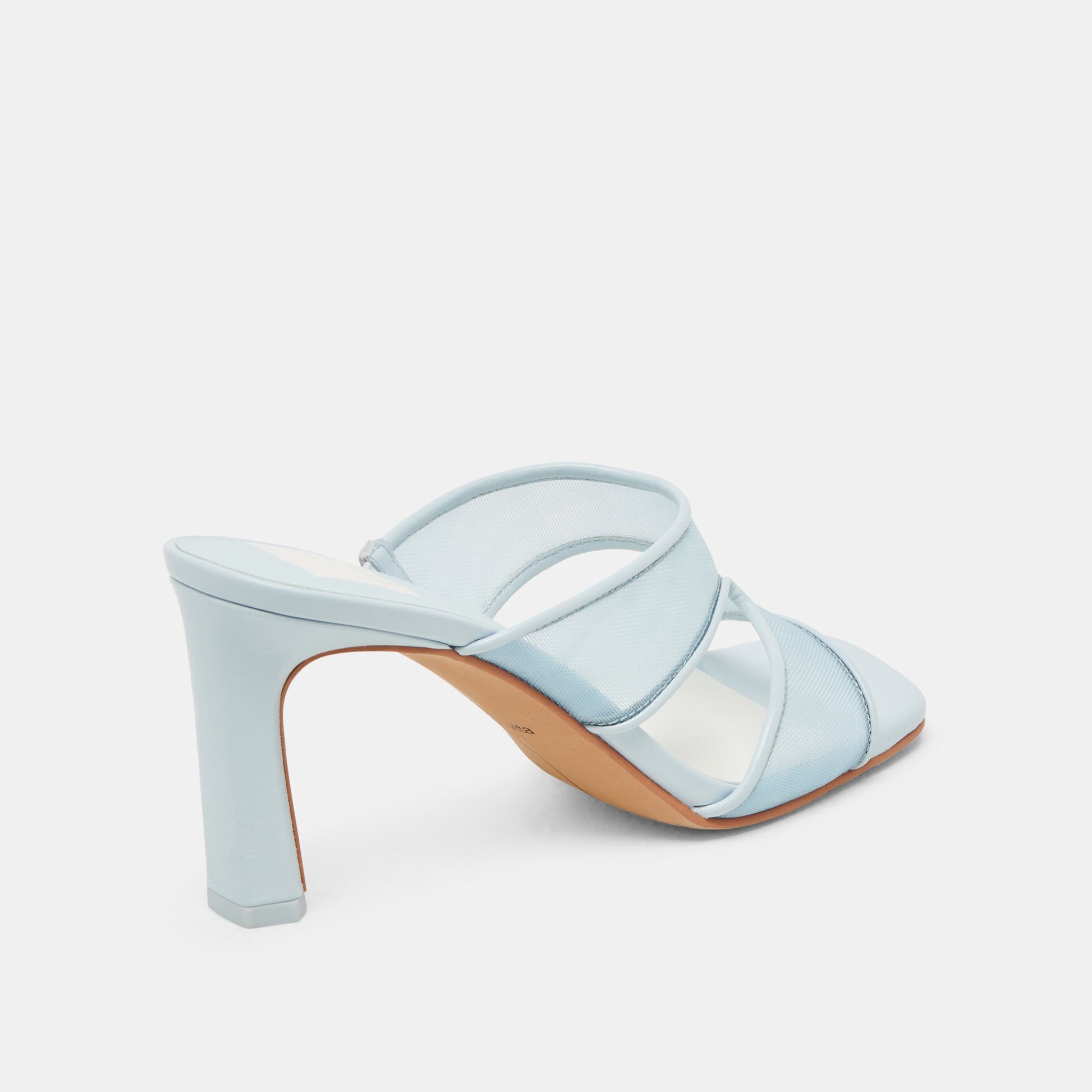 Gitel Ice Blue Mesh Heels - Dolce Vita
