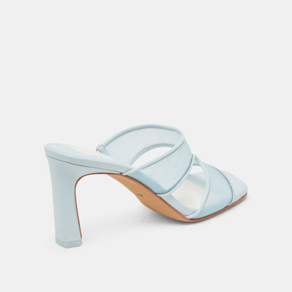 Gitel Ice Blue Mesh Heels - Dolce Vita