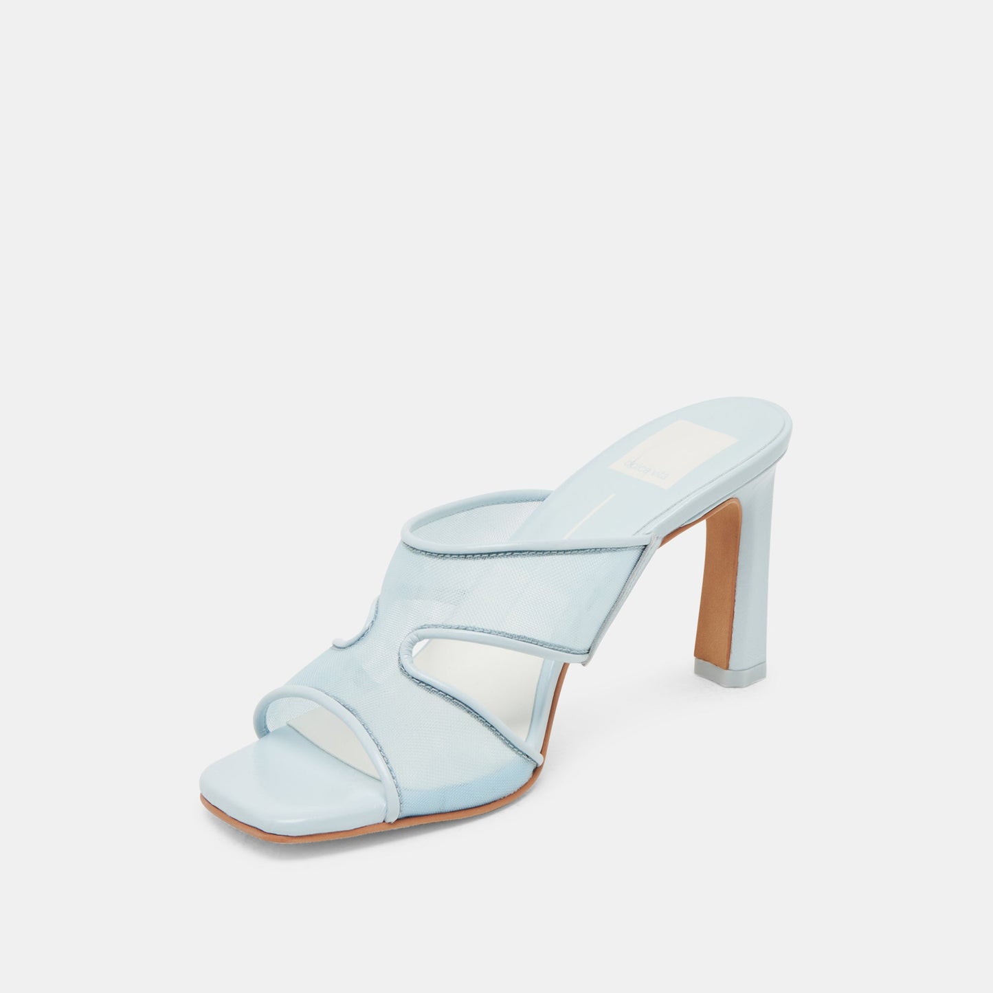 Gitel Ice Blue Mesh Heels - Dolce Vita