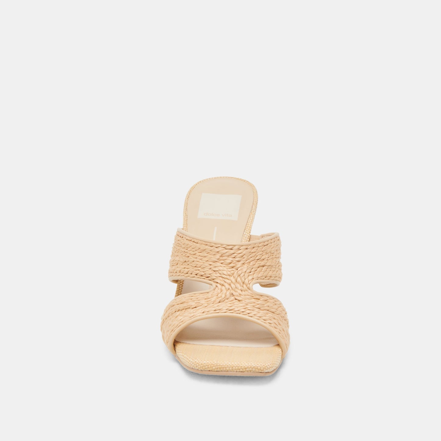 Gitel Lt Natural Raffia Heels - Dolce Vita