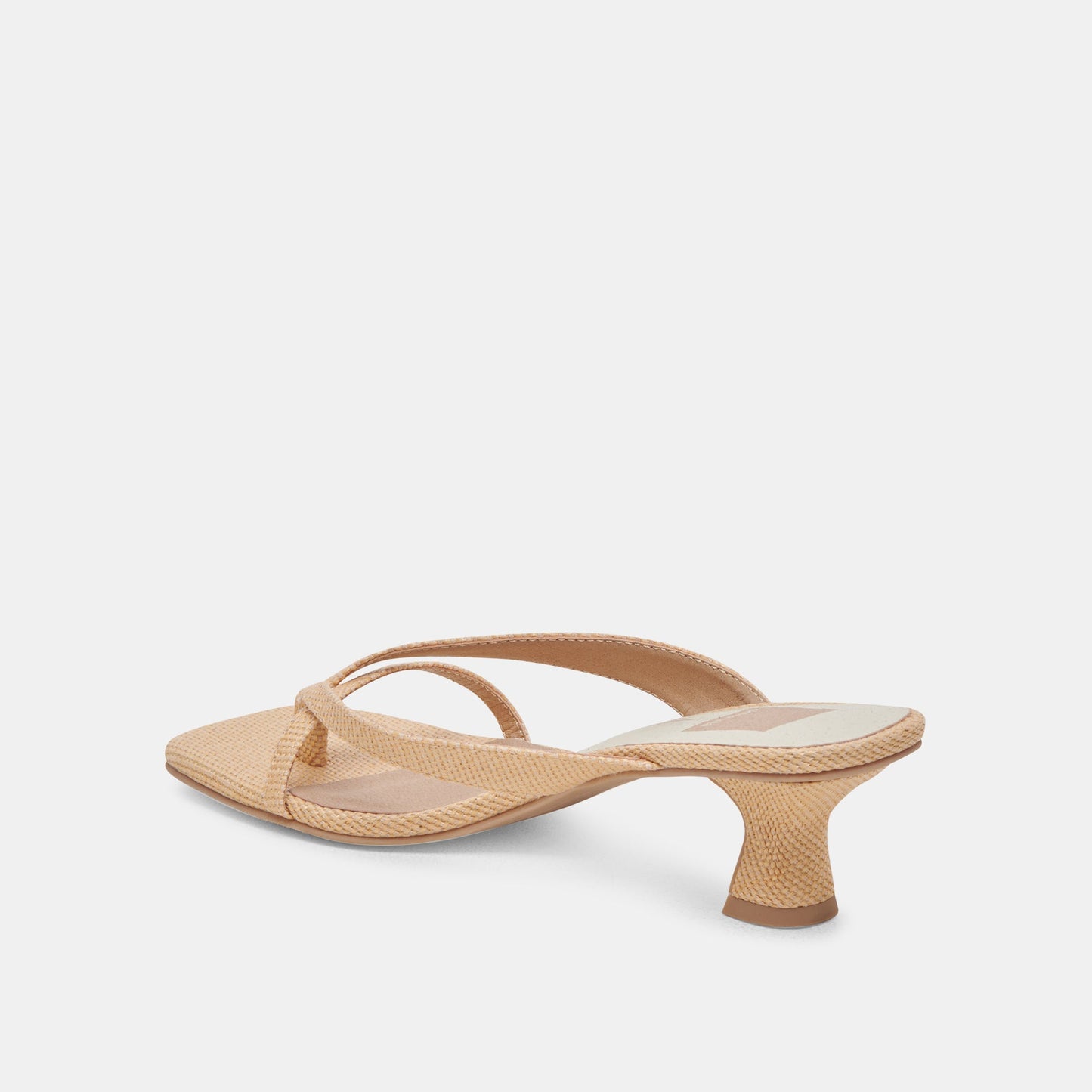 Brevel Natural Raffia Heels - Dolce Vita