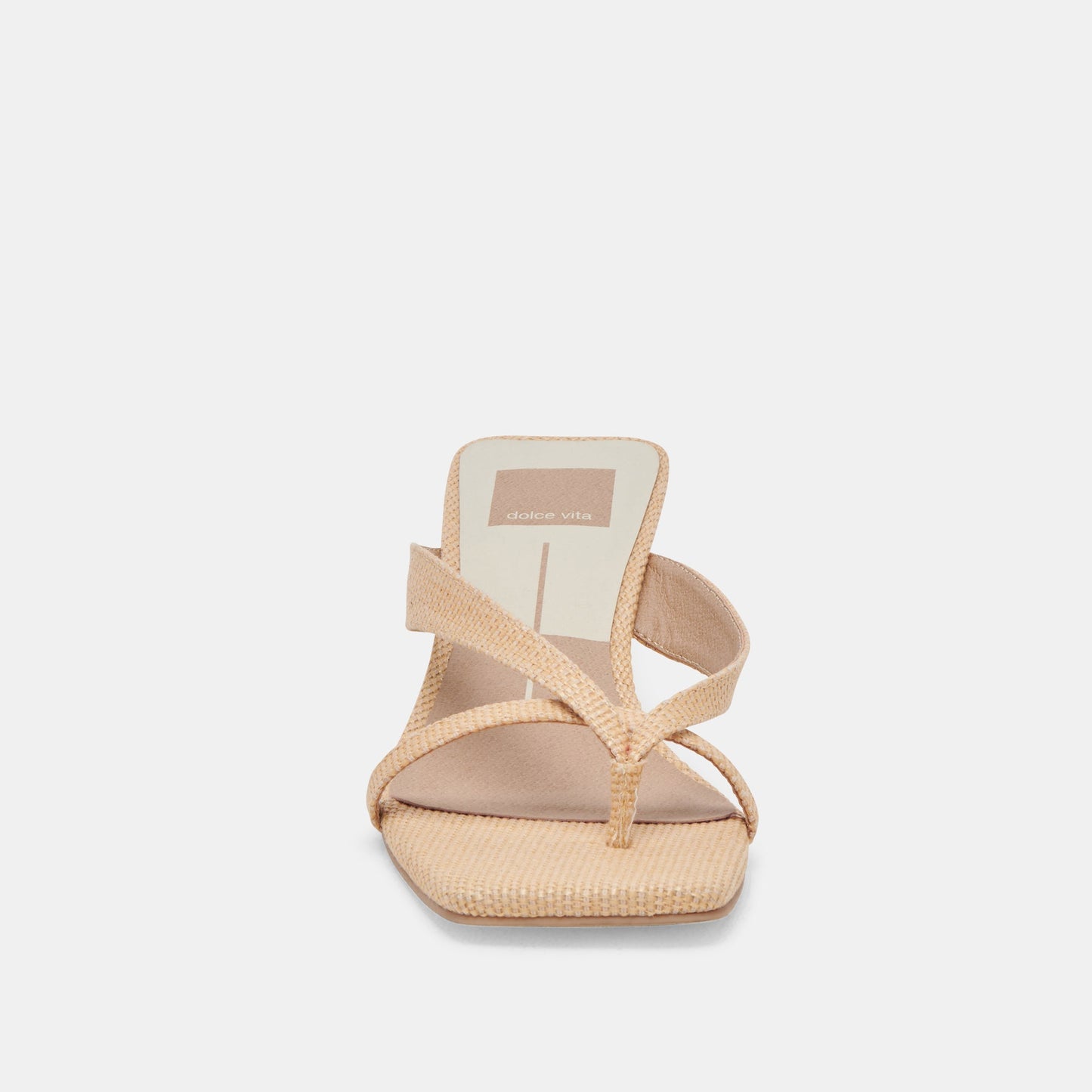 Brevel Natural Raffia Heels - Dolce Vita