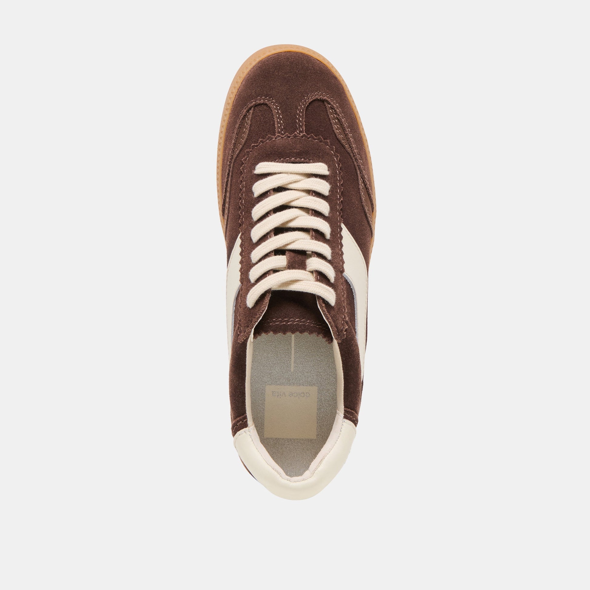 NOTICE SNEAKERS DK BROWN SUEDE - Dolce Vita