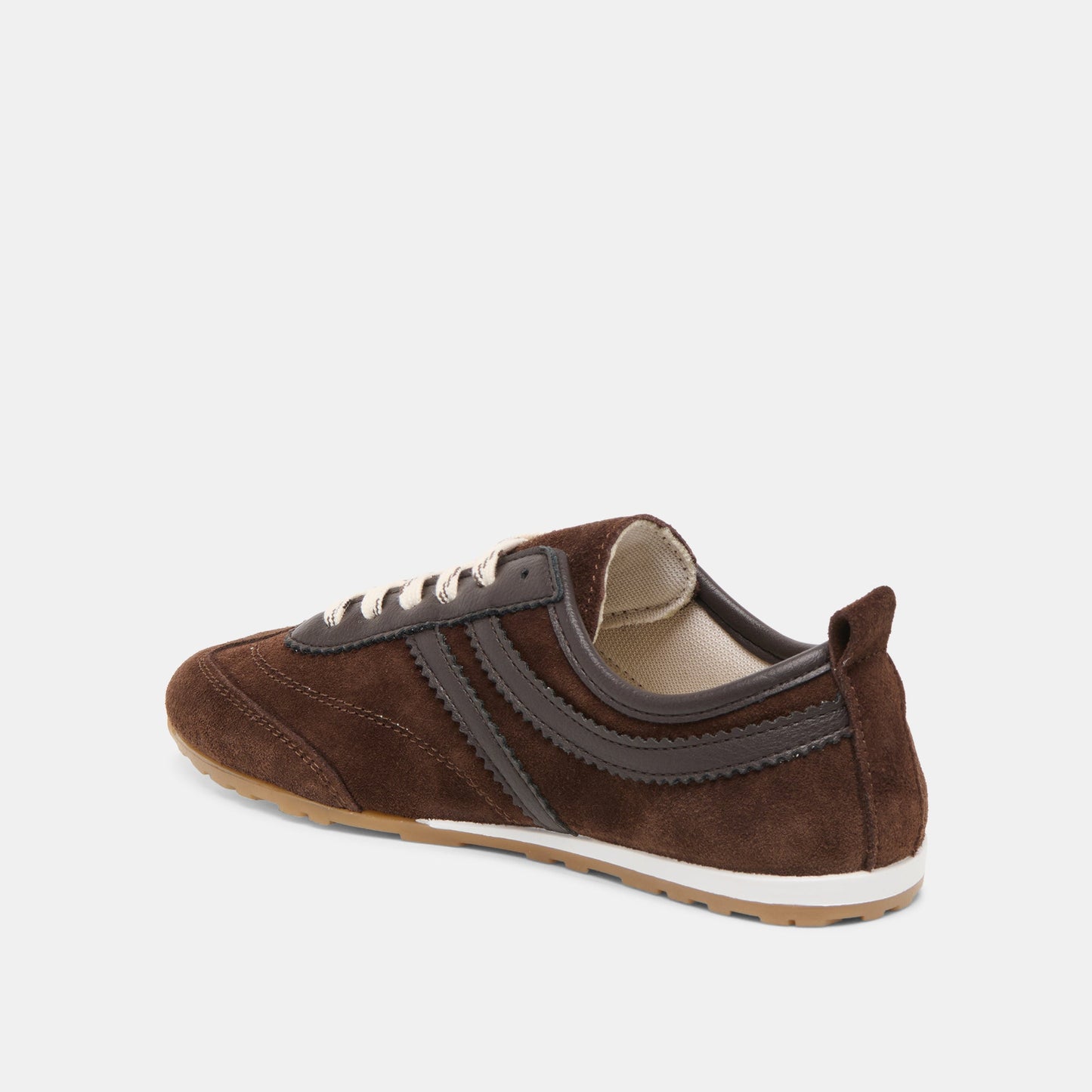 Viper Dk Brown Suede Sneakers - Dolce Vita