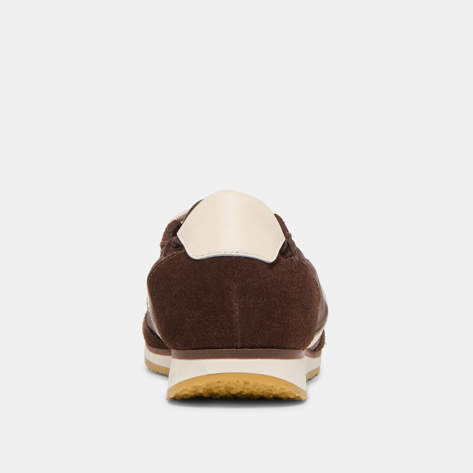 Sariya Dk Brown Nylon Sneakers - Dolce Vita
