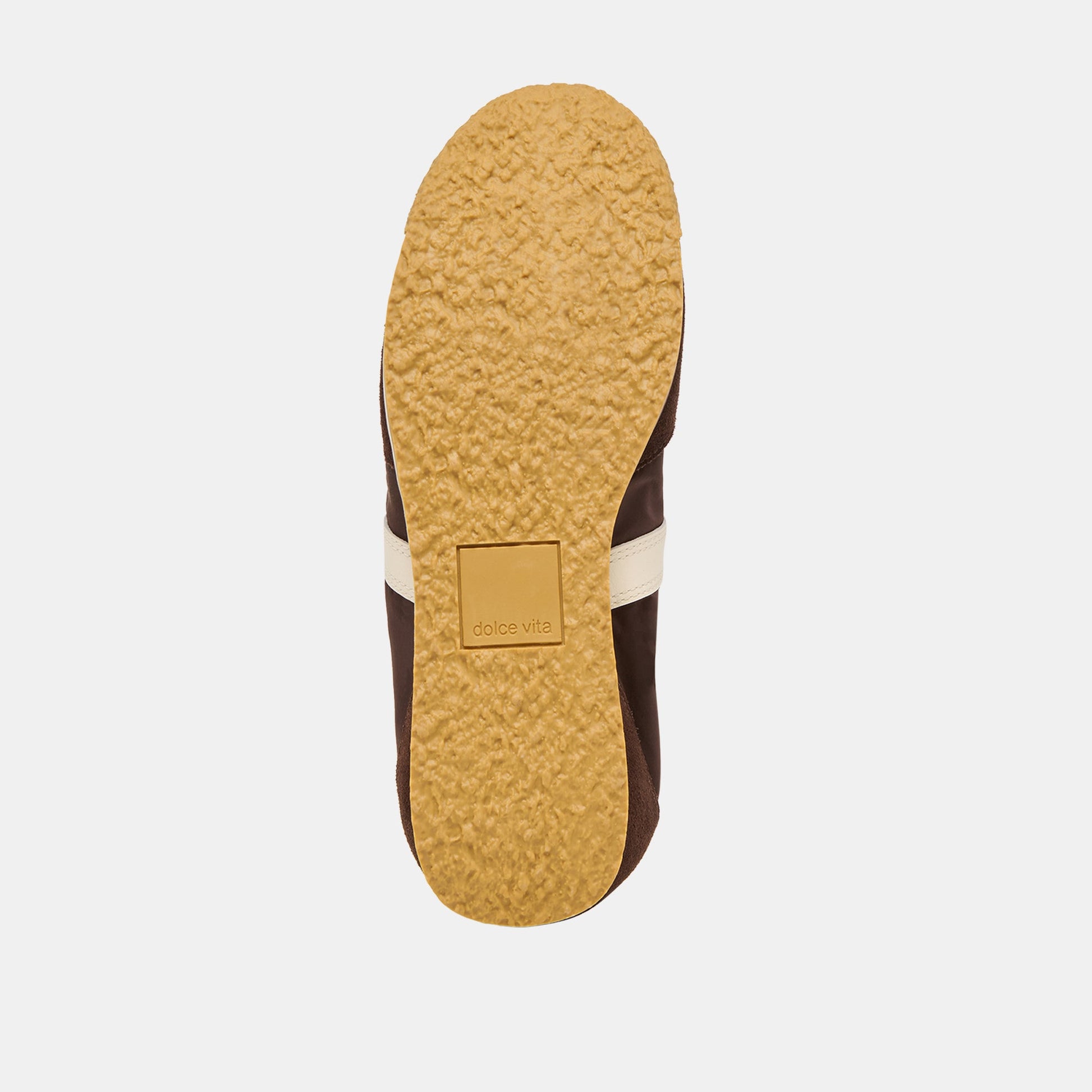 Sariya Dk Brown Nylon Sneakers - Dolce Vita