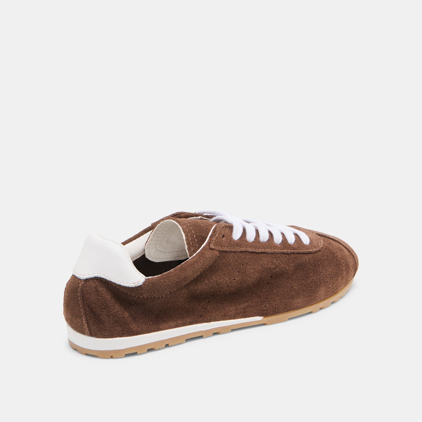 Serina Dk Brown Suede Sneakers - Dolce Vita