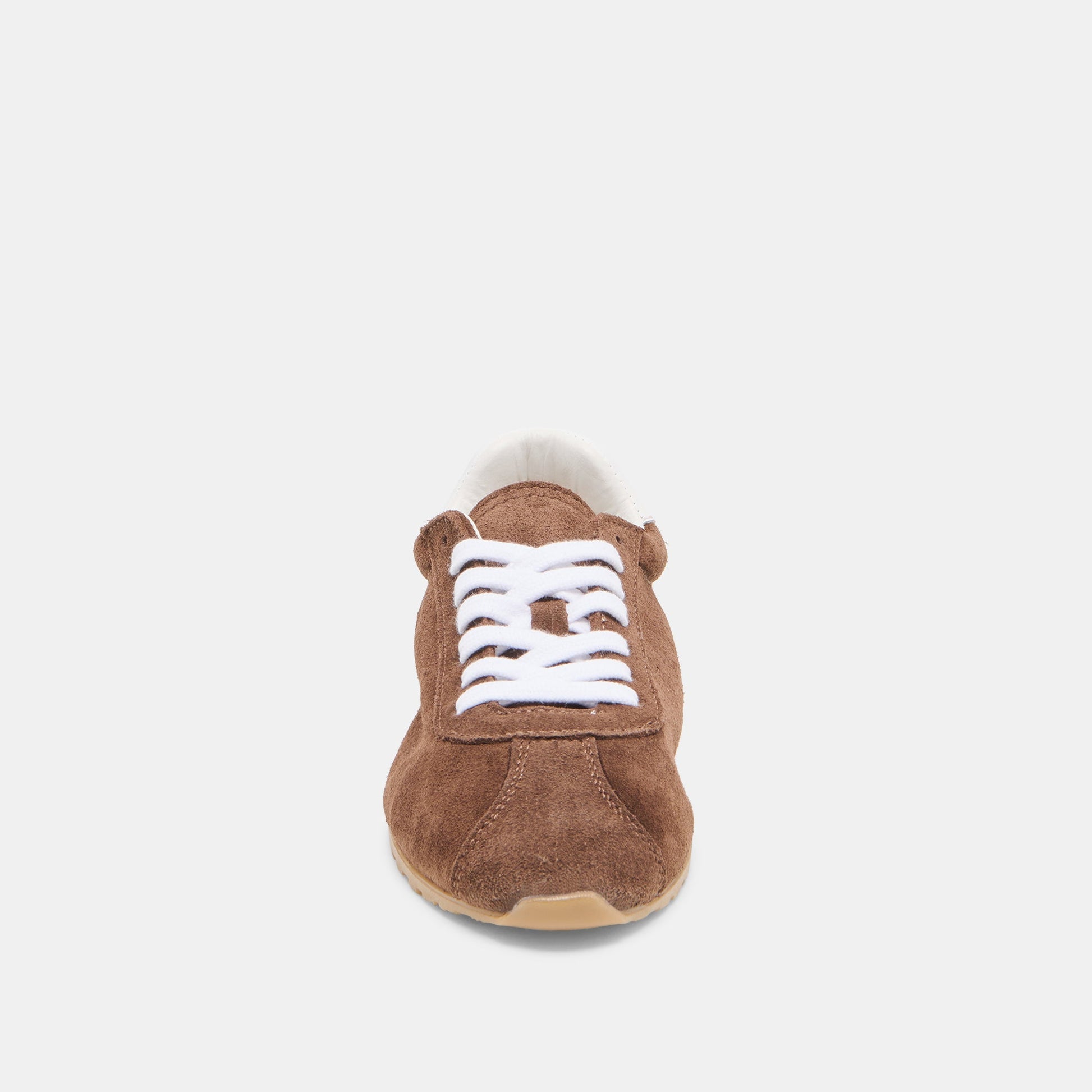 Serina Dk Brown Suede Sneakers - Dolce Vita