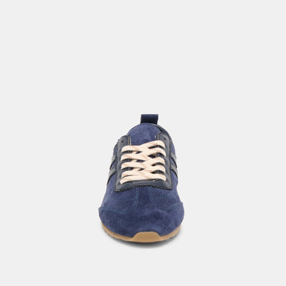 Viper Navy Suede Sneakers - Dolce Vita