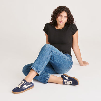 NOTICE SNEAKERS NAVY SUEDE - Dolce Vita