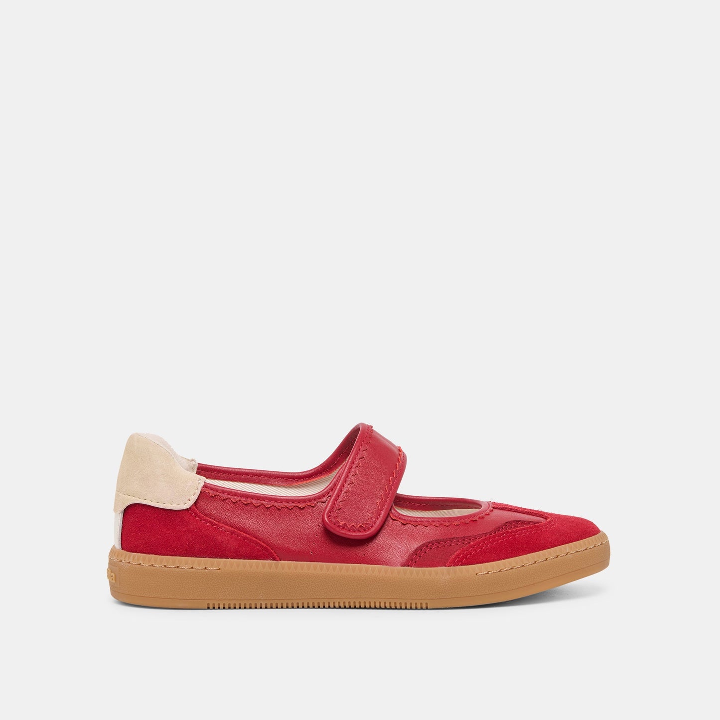 Nanet Crimson Leather Sneakers - Dolce Vita