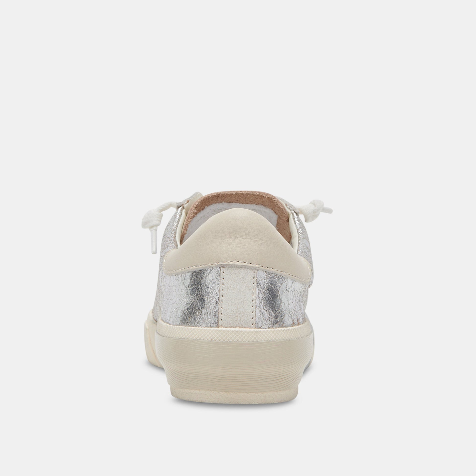 Zina Sneakers Chrome Distressed Leather - Dolce Vita