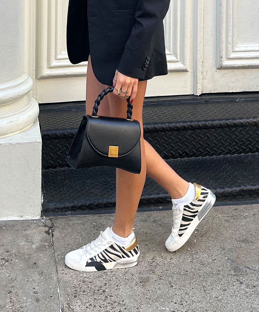 ZINA SNEAKERS ZEBRA FABRIC - Dolce Vita