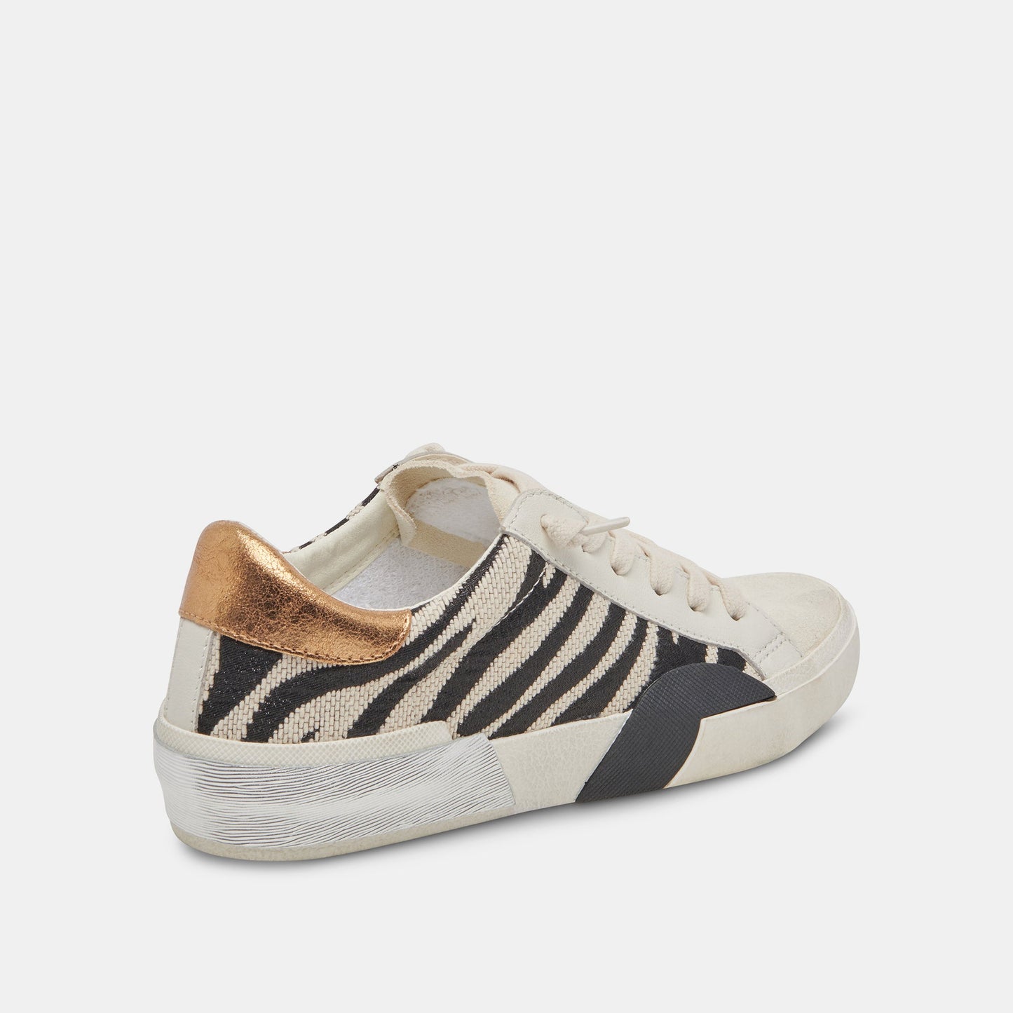 ZINA SNEAKERS ZEBRA FABRIC - Dolce Vita