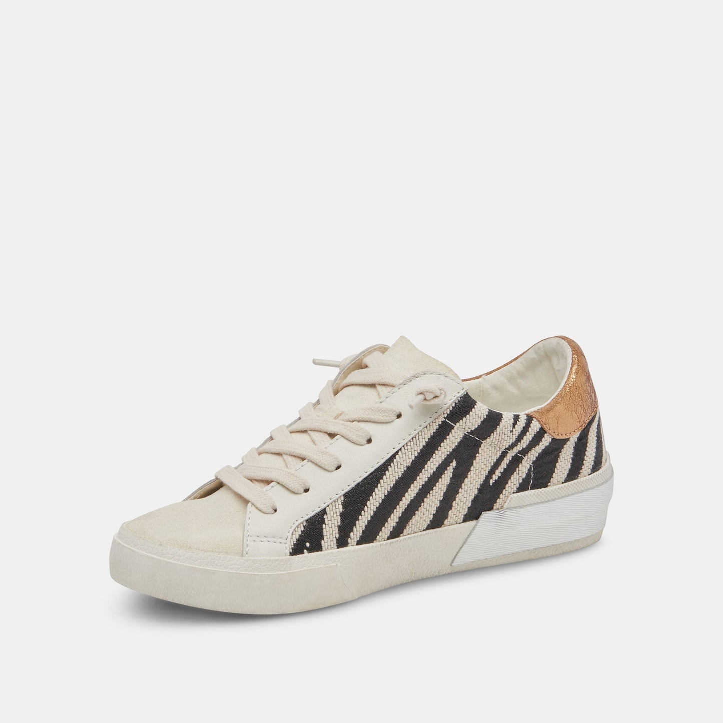 ZINA SNEAKERS ZEBRA FABRIC - Dolce Vita