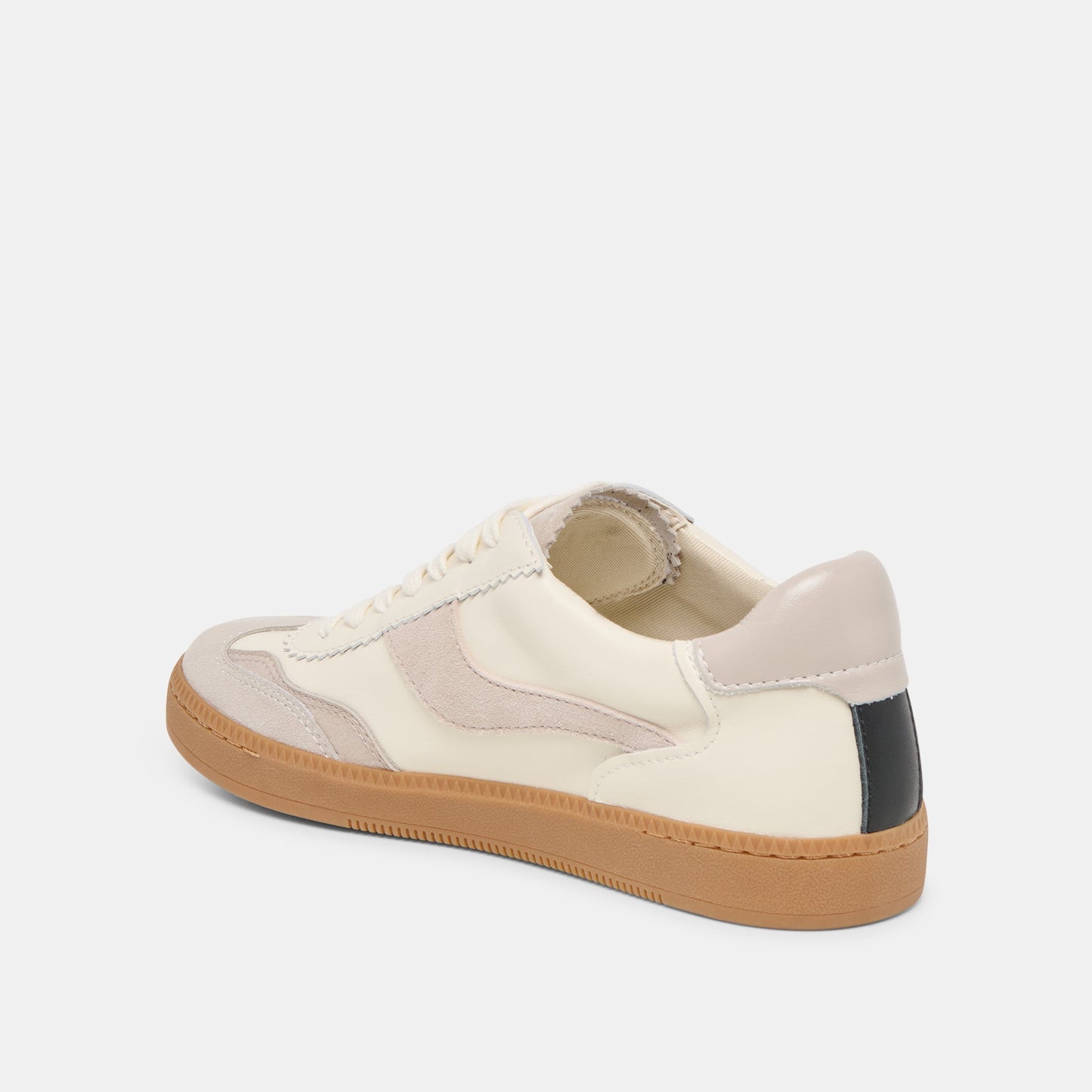 Notice Grey White Leather Sneakers - Dolce Vita