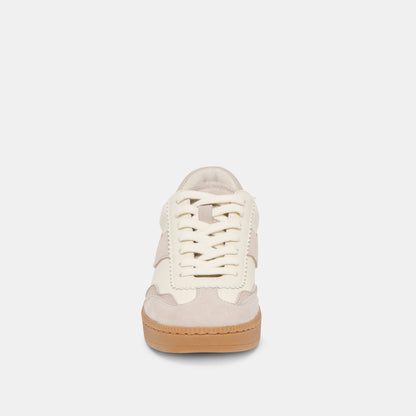 Notice Grey White Leather Sneakers - Dolce Vita