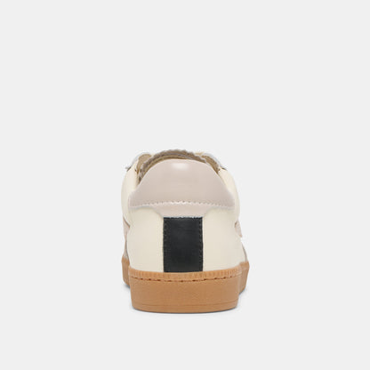 Notice Grey White Leather Sneakers - Dolce Vita