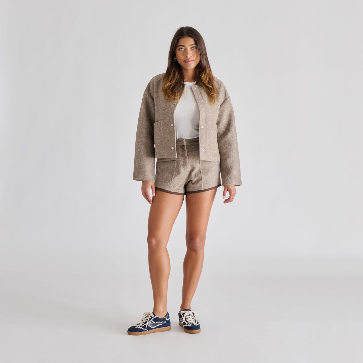 Notice Lace Navy Suede Sneakers - Dolce Vita