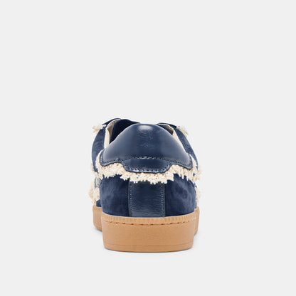 Notice Lace Navy Suede Sneakers - Dolce Vita