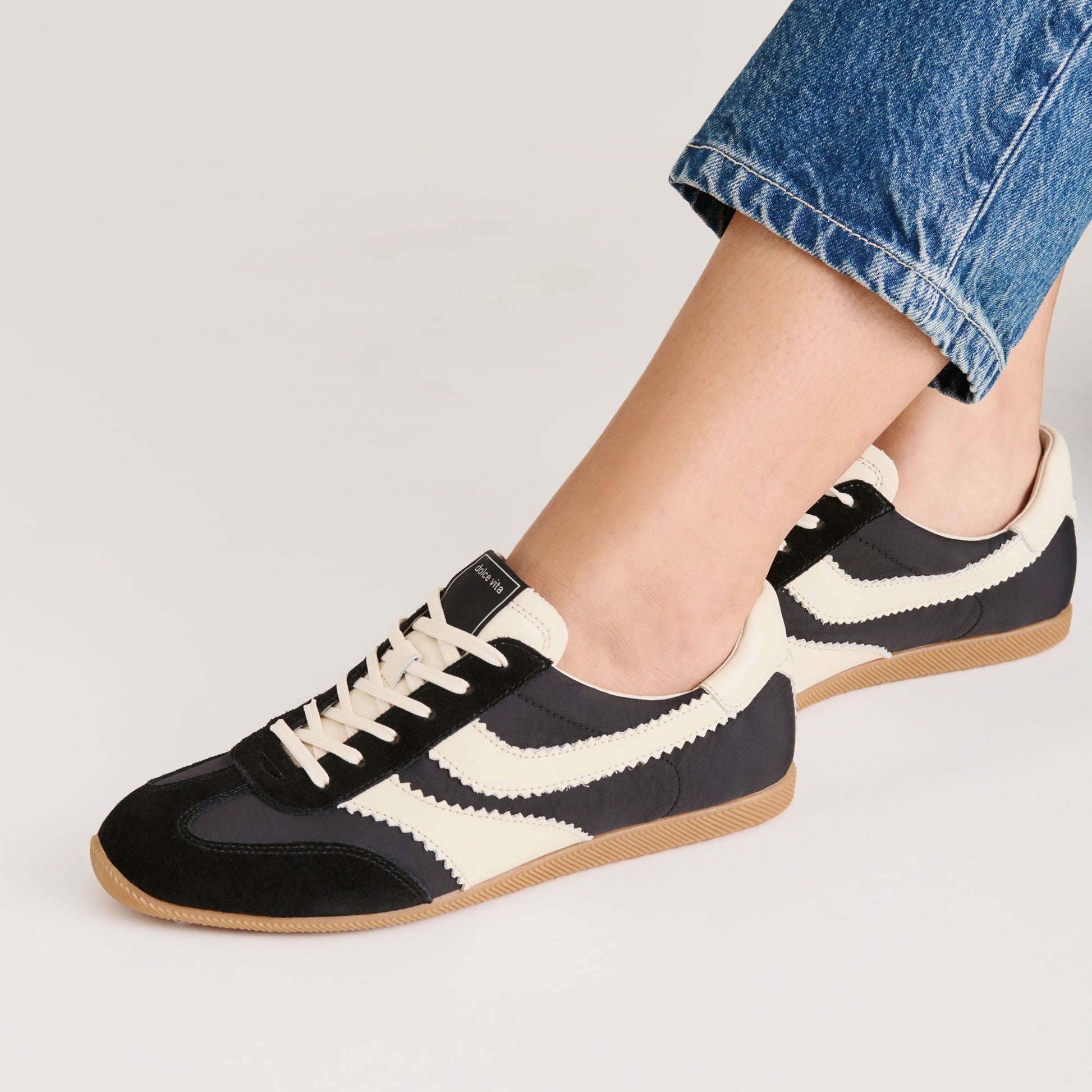 Limit Black Nylon Sneakers - Dolce Vita