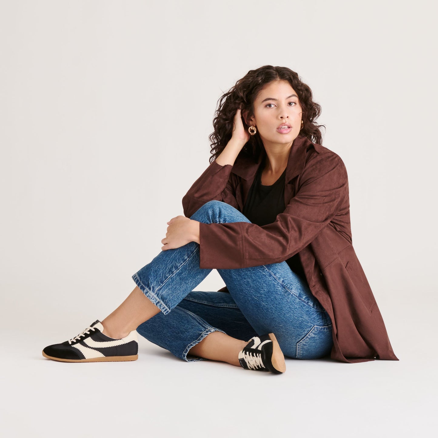 Limit Black Nylon Sneakers - Dolce Vita