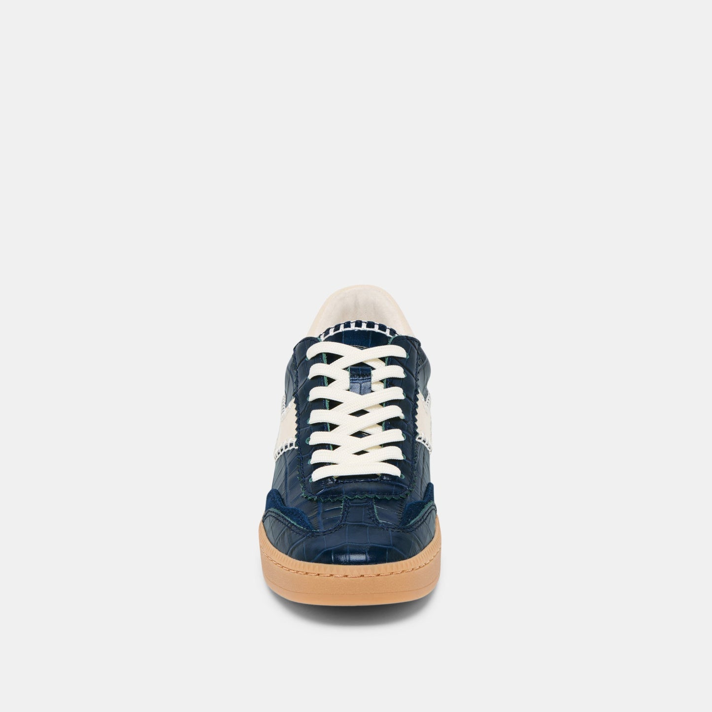 NOTICE STITCH SNEAKERS INK CROCO EMBOSSED LEATHER - Dolce Vita