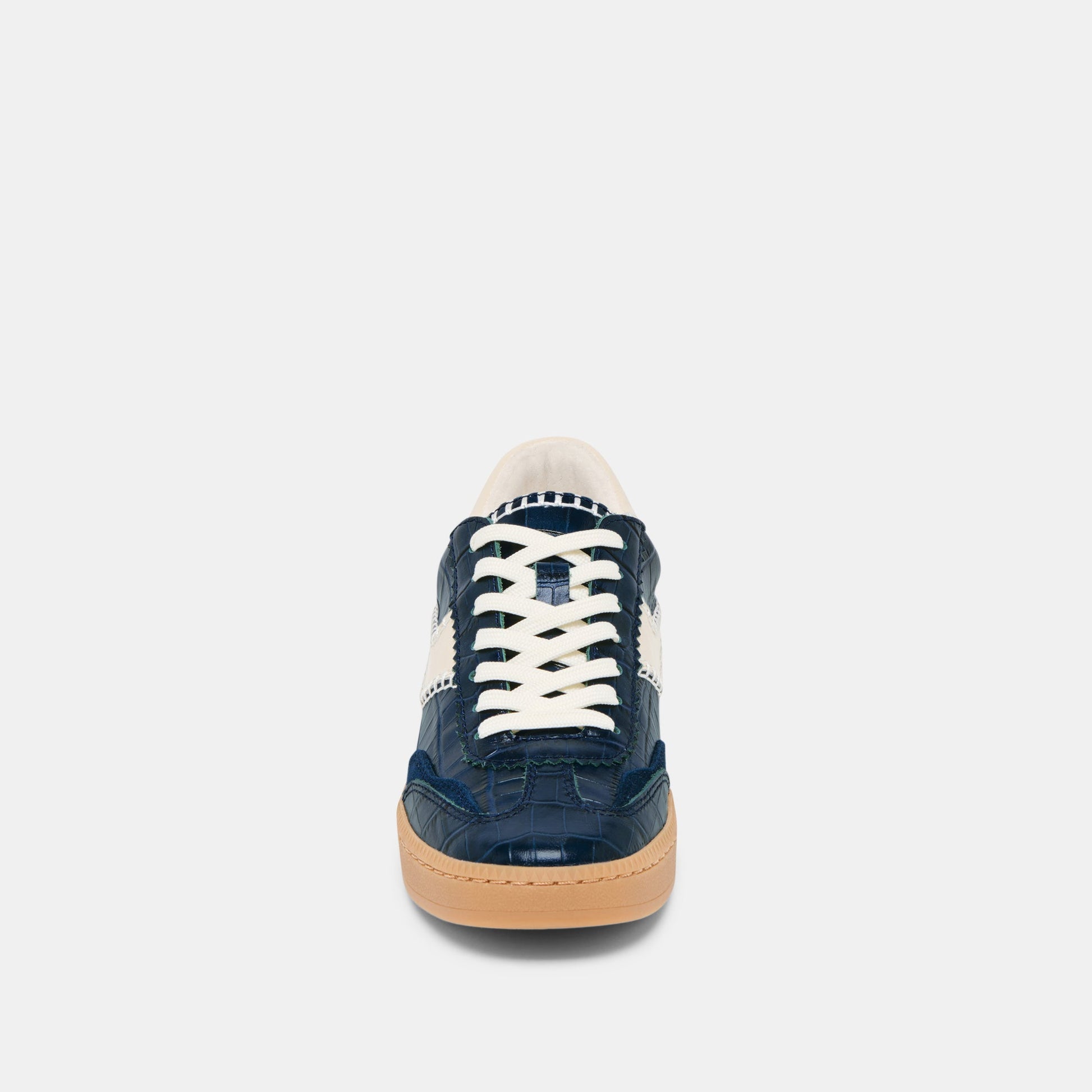 NOTICE STITCH SNEAKERS INK CROCO EMBOSSED LEATHER - Dolce Vita