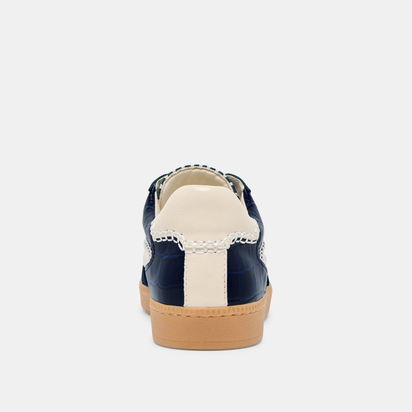 NOTICE STITCH SNEAKERS INK CROCO EMBOSSED LEATHER - Dolce Vita