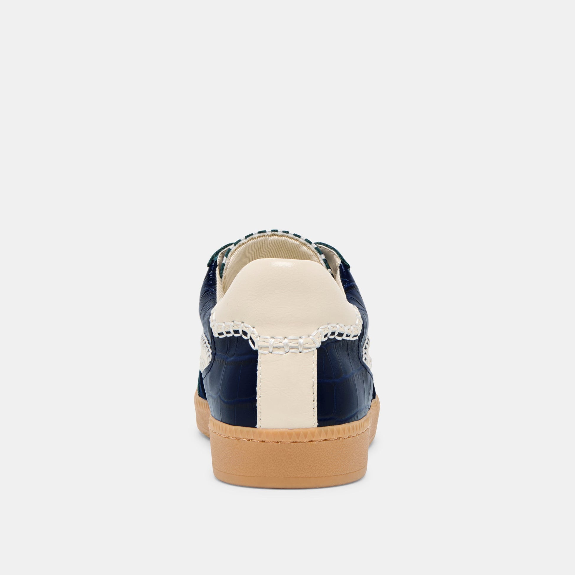 NOTICE STITCH SNEAKERS INK CROCO EMBOSSED LEATHER - Dolce Vita