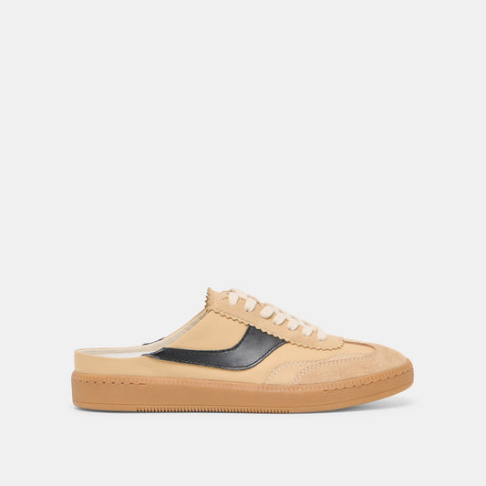 NOTICE SLIDE SNEAKERS TAN MULTI SUEDE - Dolce Vita
