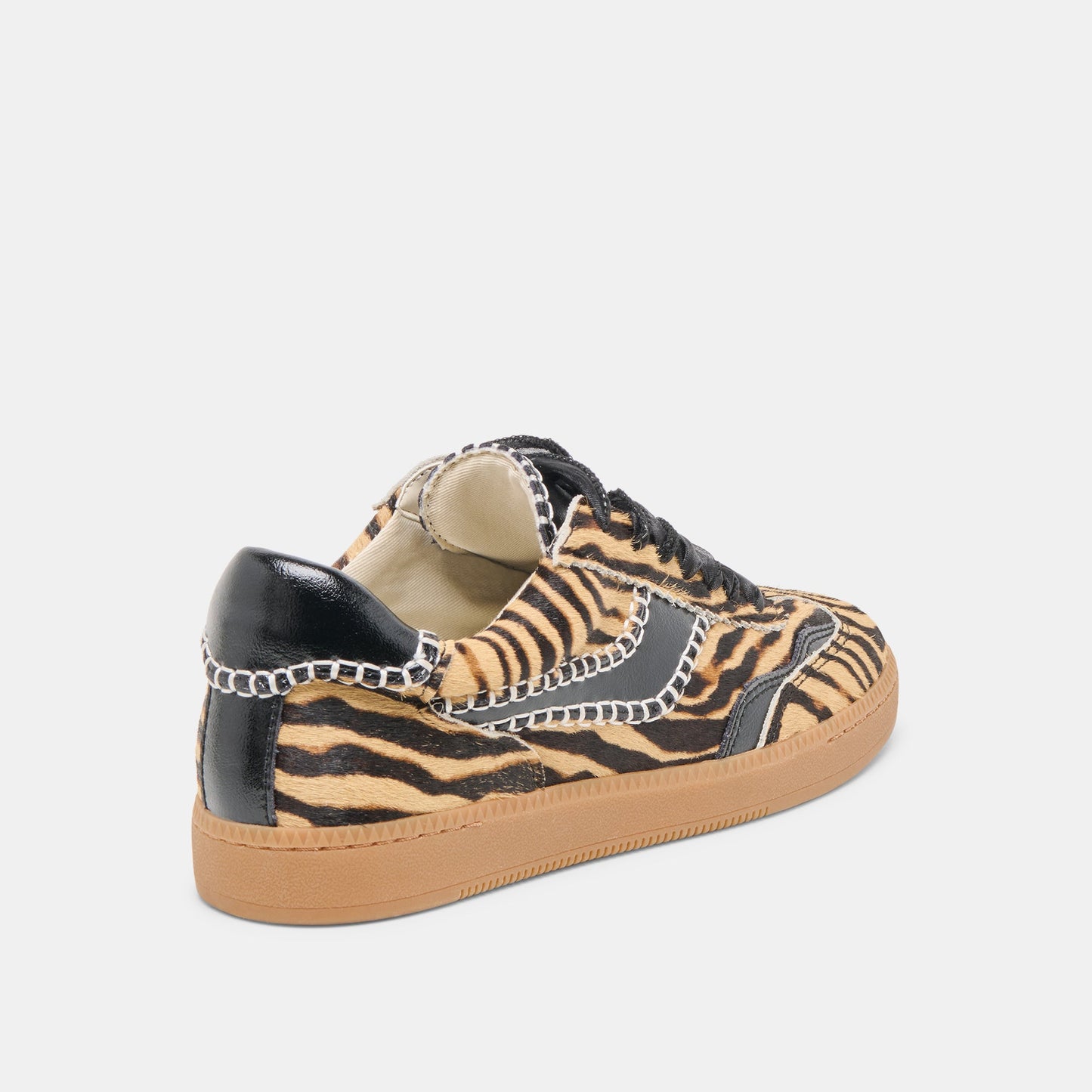 Notice Stitch Tiger Calf Hair Sneakers - Dolce Vita