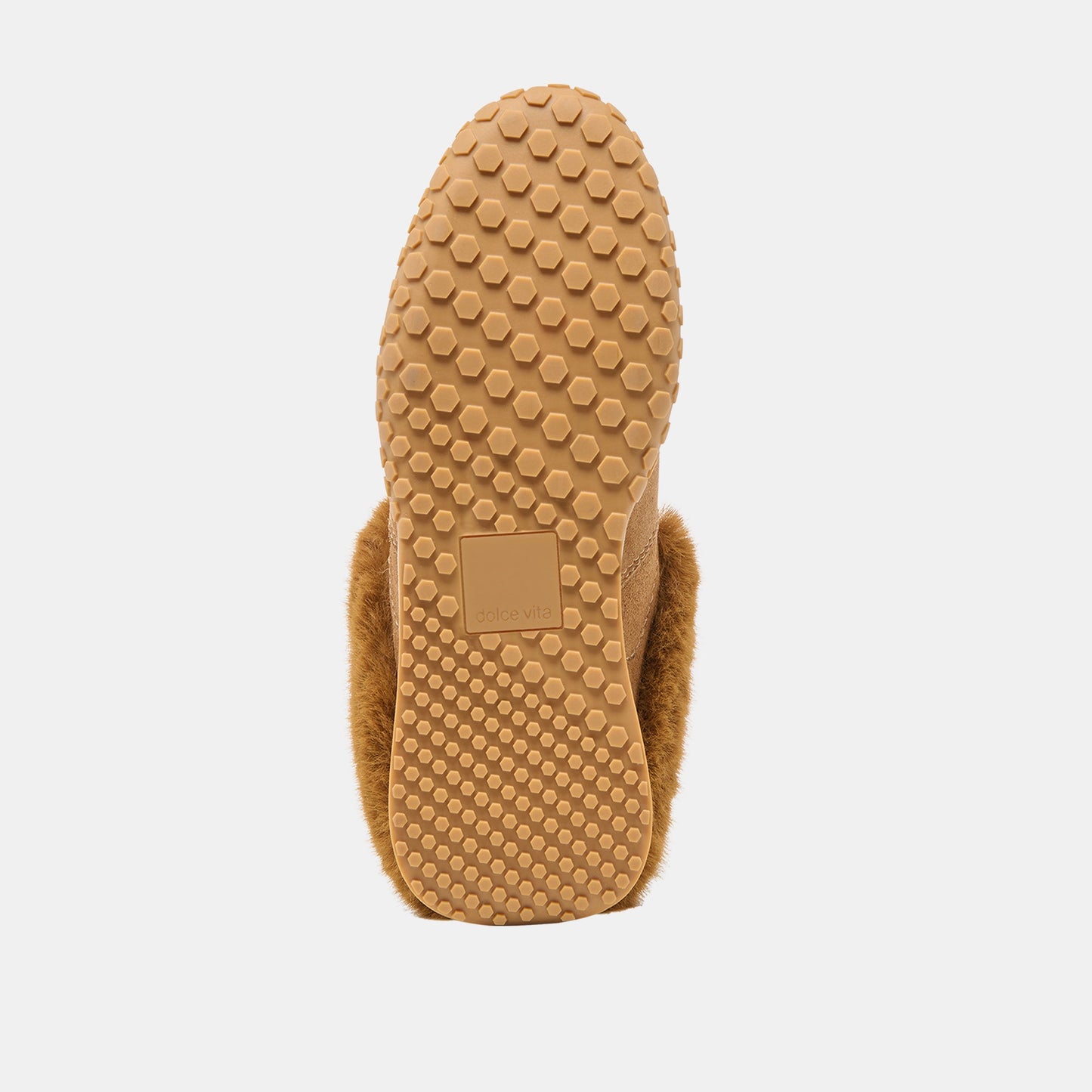 Izzey Plush Lt Brown Suede Sneakers - Dolce Vita