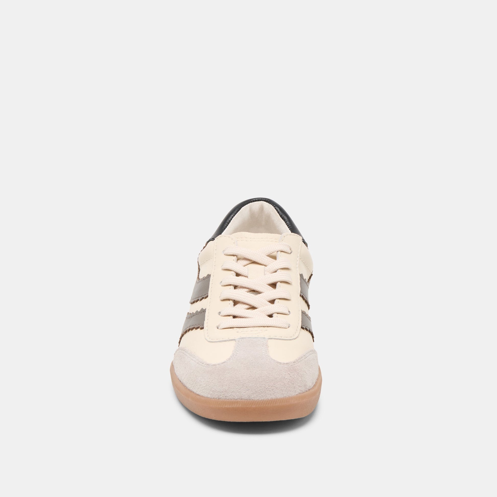 Merit White Grey Leather Sneakers - Dolce Vita
