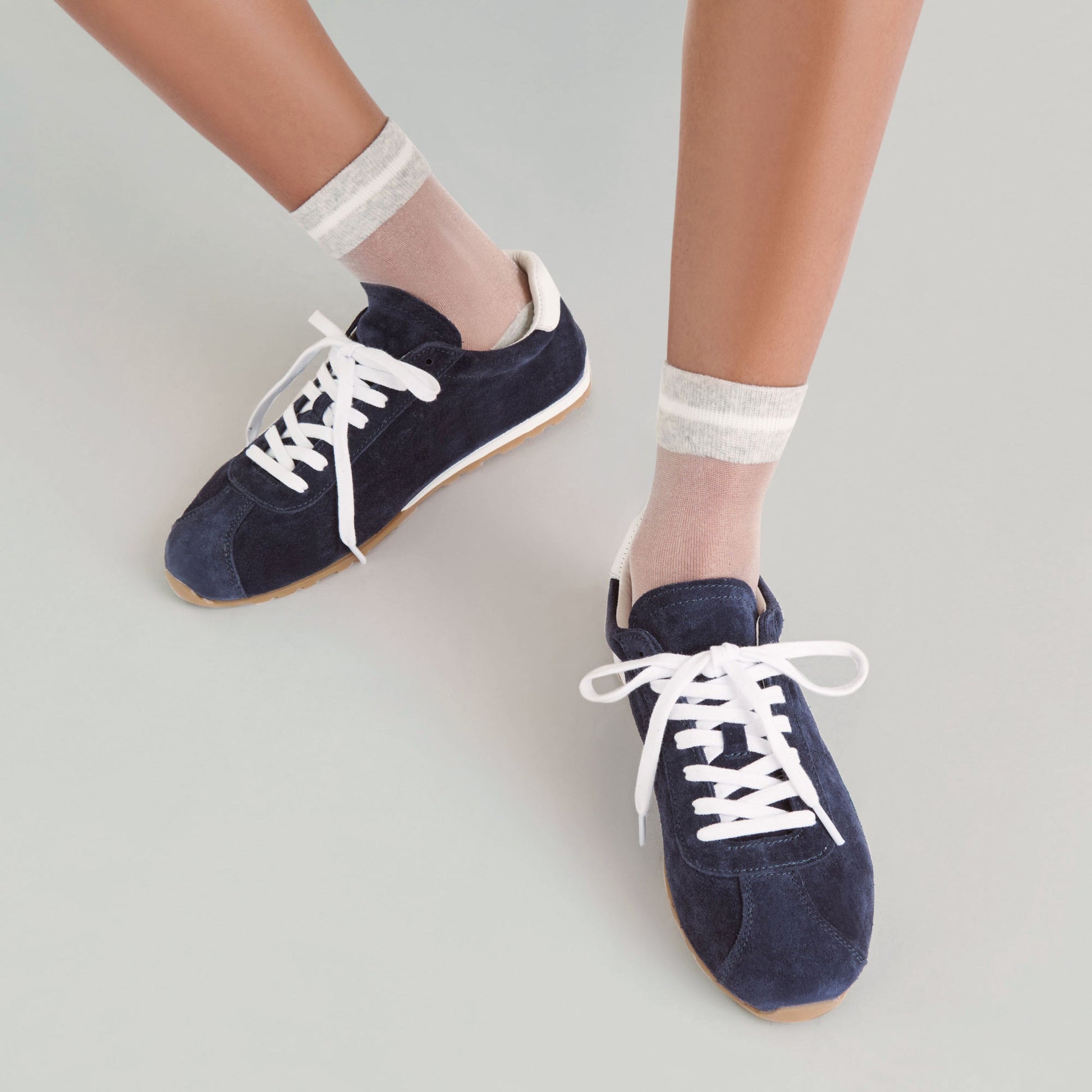 Serina Navy Suede Sneakers - Dolce Vita