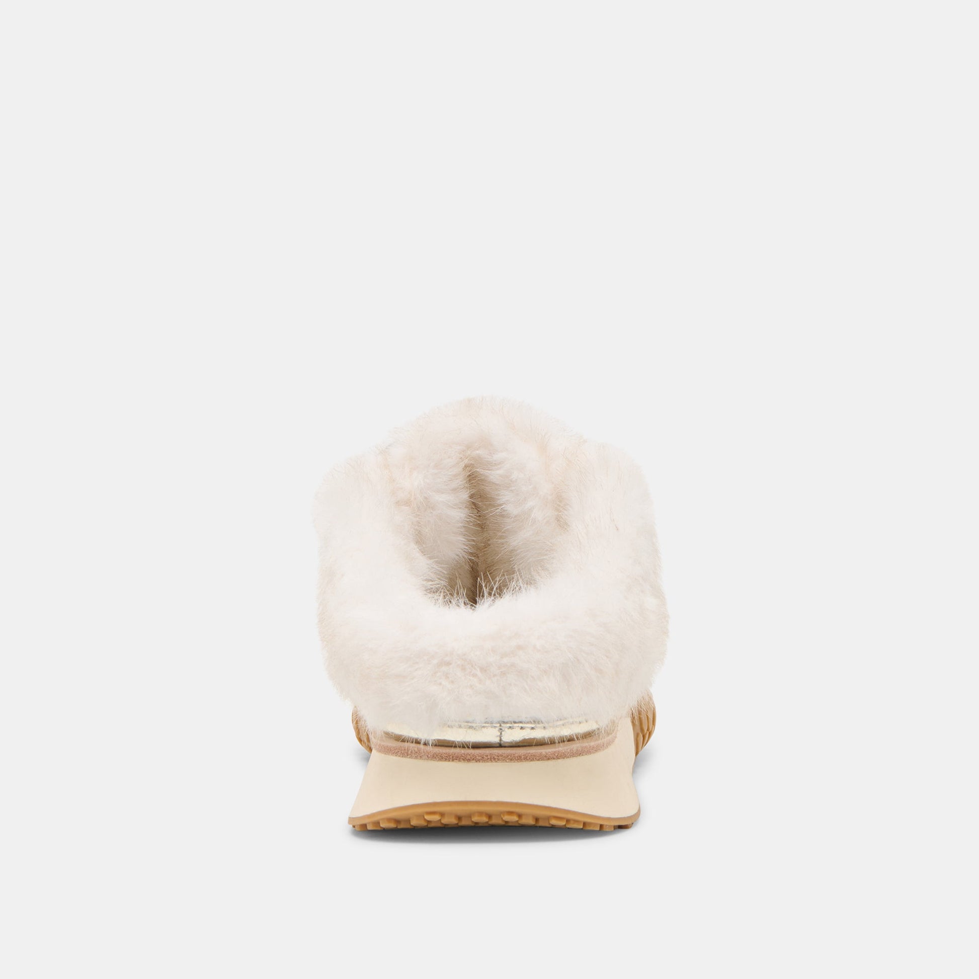 Izzey Plush Platinum Leather Sneakers - Dolce Vita